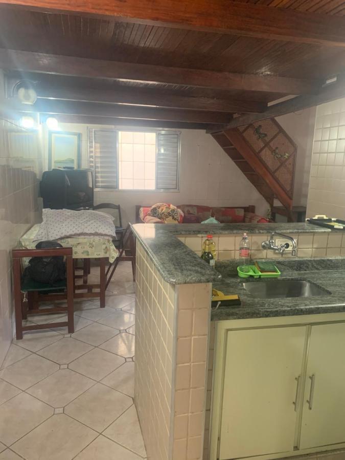 Apartamento Duplex Frente Para O Mar Mongaguá المظهر الخارجي الصورة